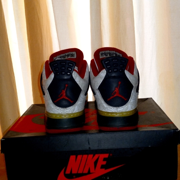 Air Jordan 4 Fusion White Laser Size 12 - Picture 6 of 8